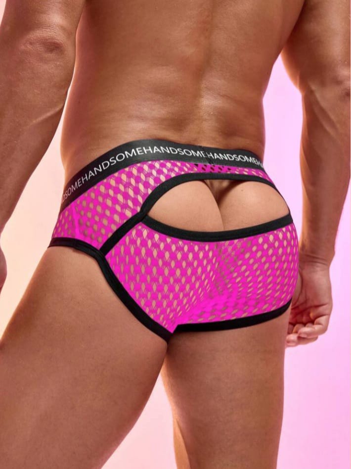 MAD-MEN Men's Briefs With Letter Jacquard Waistband Underwear